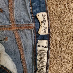 indigo rein size 3 ankle jeans